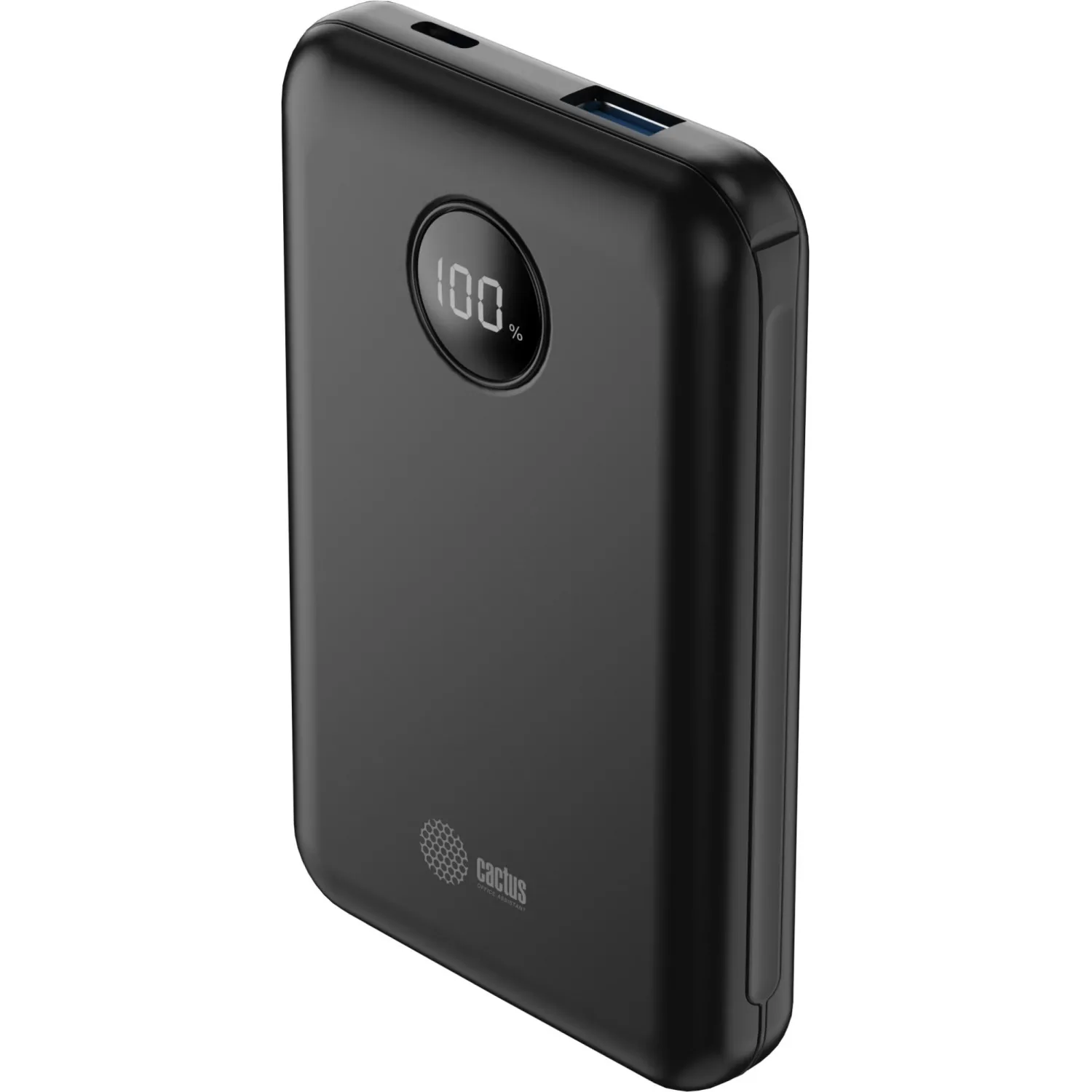 превью Внешний аккумулятор Cactus CS-PBFSOA-10000 mAh 22.5W 4.5A USB-A/USB-C черн