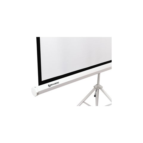 Экран проекционный на треноге (200×200 см), матовый, 1:1, BRAUBERG «TRIPOD»