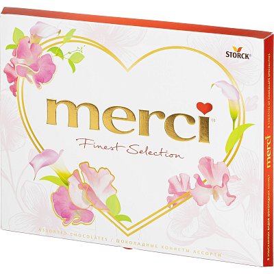 Конфеты Merci Ассорти Сердце, 250г