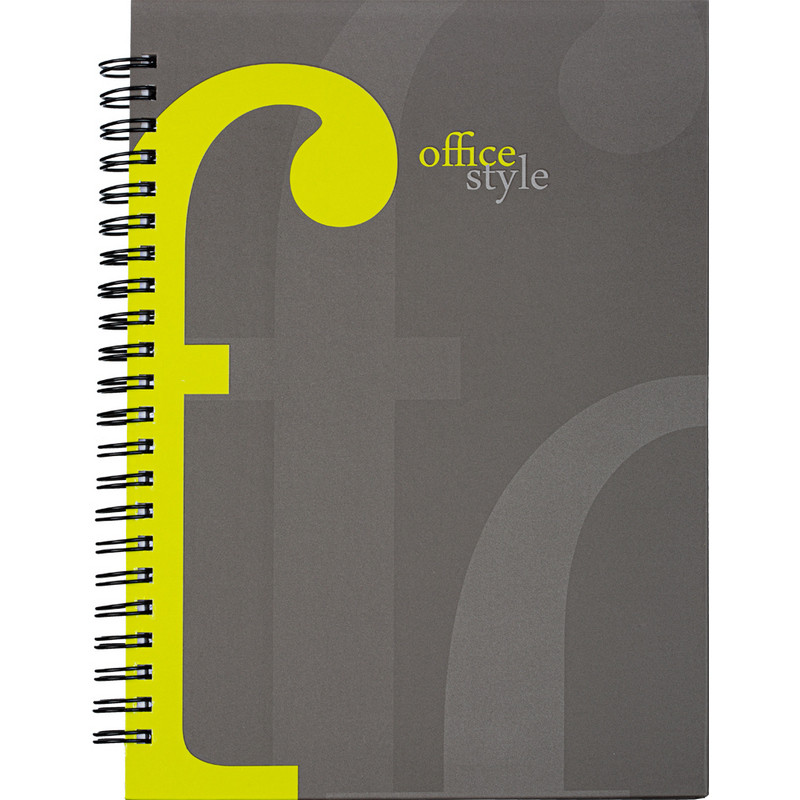 превью Бизнес-тетрадь Attache (А5, 96л, клетка, спираль, твердый переплет)