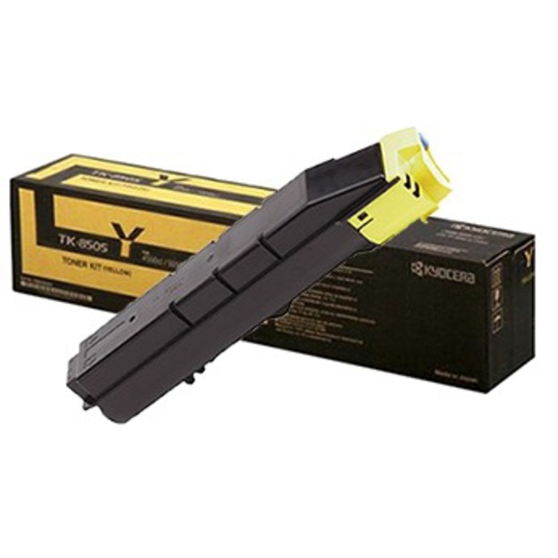 превью Тонер-картридж Kyocera TK-8505Y желтый