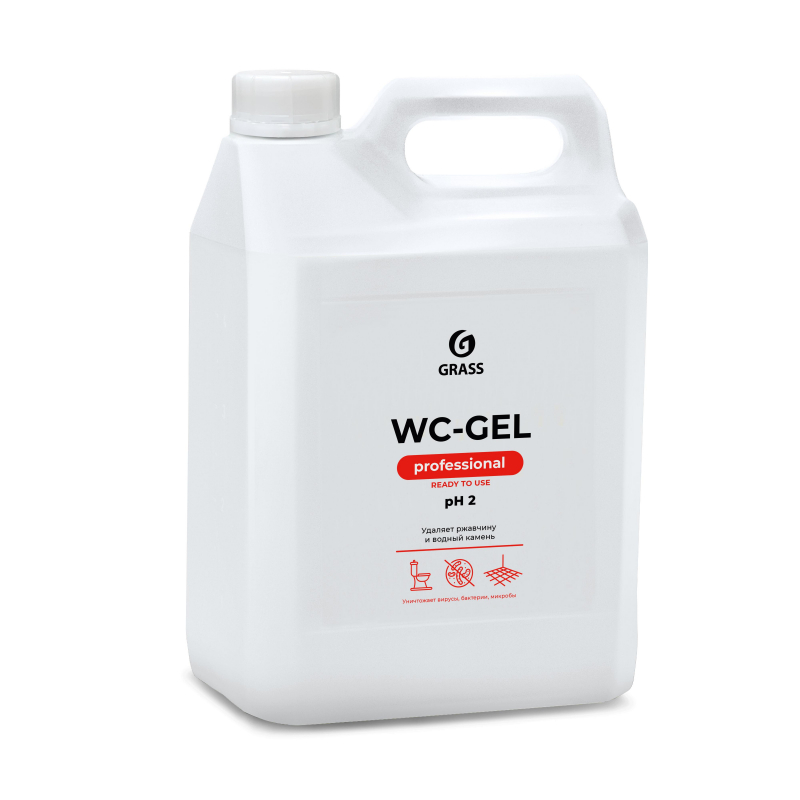 Профессиональное средство для сантехники Grass WC-Gel 5.3 кг (артикул производителя 125203)