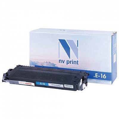 Картридж лазерный NV PRINT (NV-E16) для CANON FC-108/128/PC750/880, ресурс 2000 стр. 