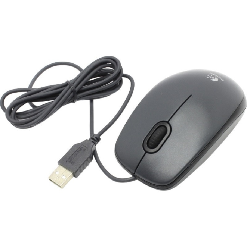 Мышь компьютерная Logitech Mouse M90 Black USB (910-001794)