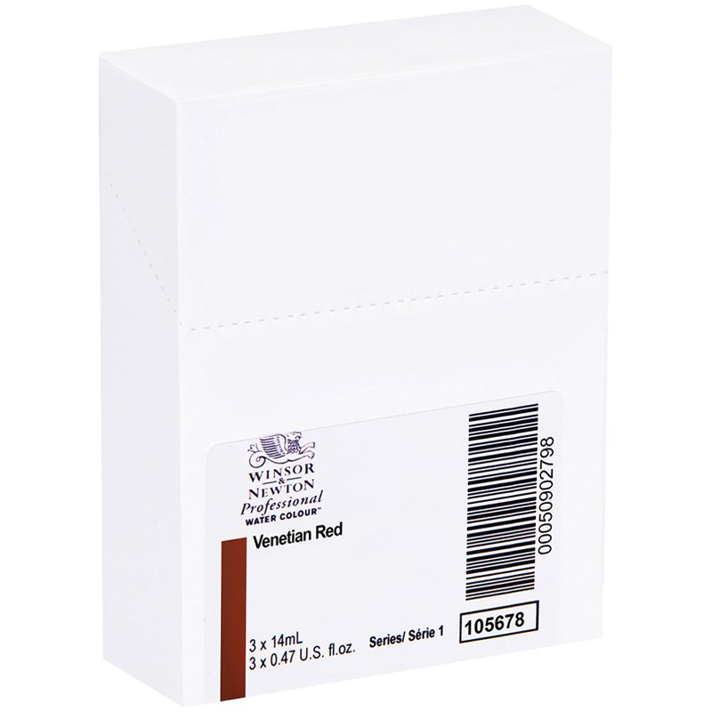 Акварель Winsor&Newton «Professional», 14мл, туба, венецианский красный