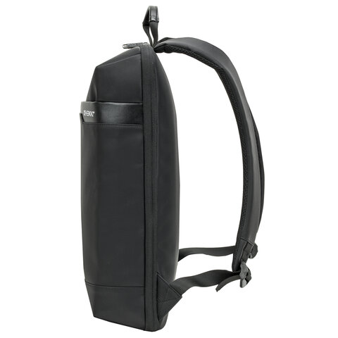 Рюкзак HEIKKI HIGH TECH (ХЕЙКИ) с отделением для ноутбука, черный, 43×28x12 см