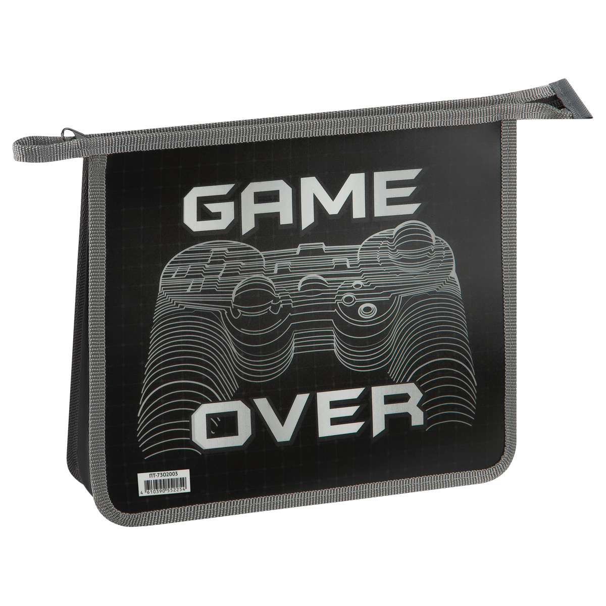 превью Папка для тетрадей 2 отделения, ArtSpace «Game Over», А5, пластик, на молнии