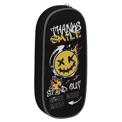 Пенал 210×80×45 ArtSpace «Stand out smile», корпусный, полиэстер