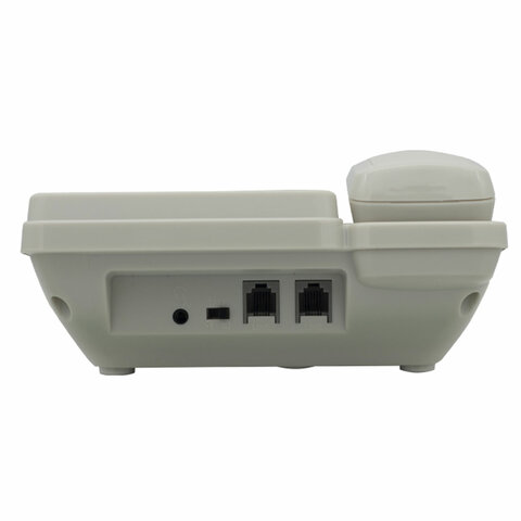 Телефон RITMIX RT-550 white, АОН, спикерфон, память 100 ном., тональный/импульсный режим, белый