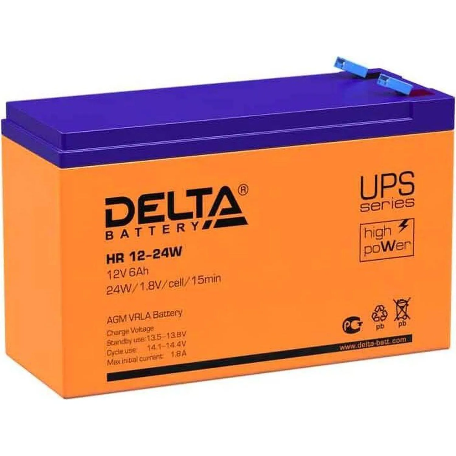 превью Батарея для ИБП Delta HR 12-24W