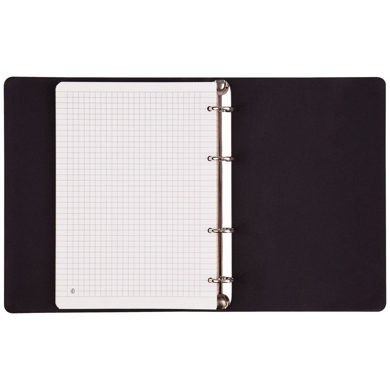 Тетрадь на кольцах А5, 80л. ЛАЙТ, кожзам, Greenwich Line «Abstract pattern», тон. блок