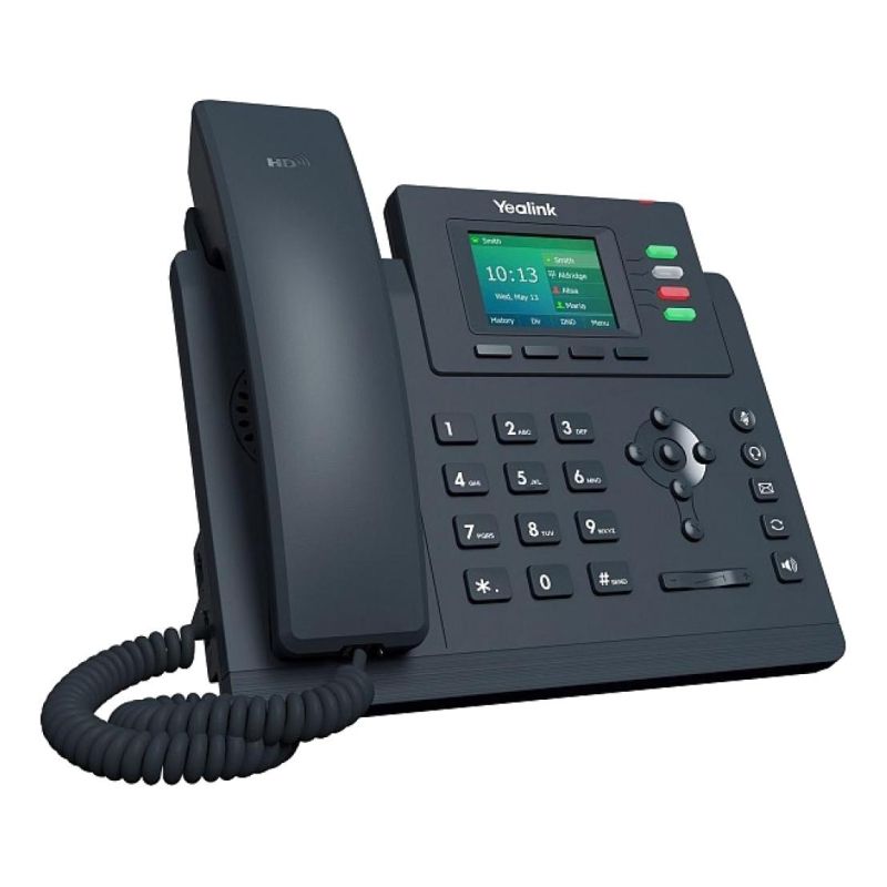 IP-телефон Yealink SIP-T33P, 4 акк., PoE, БП в комплекте