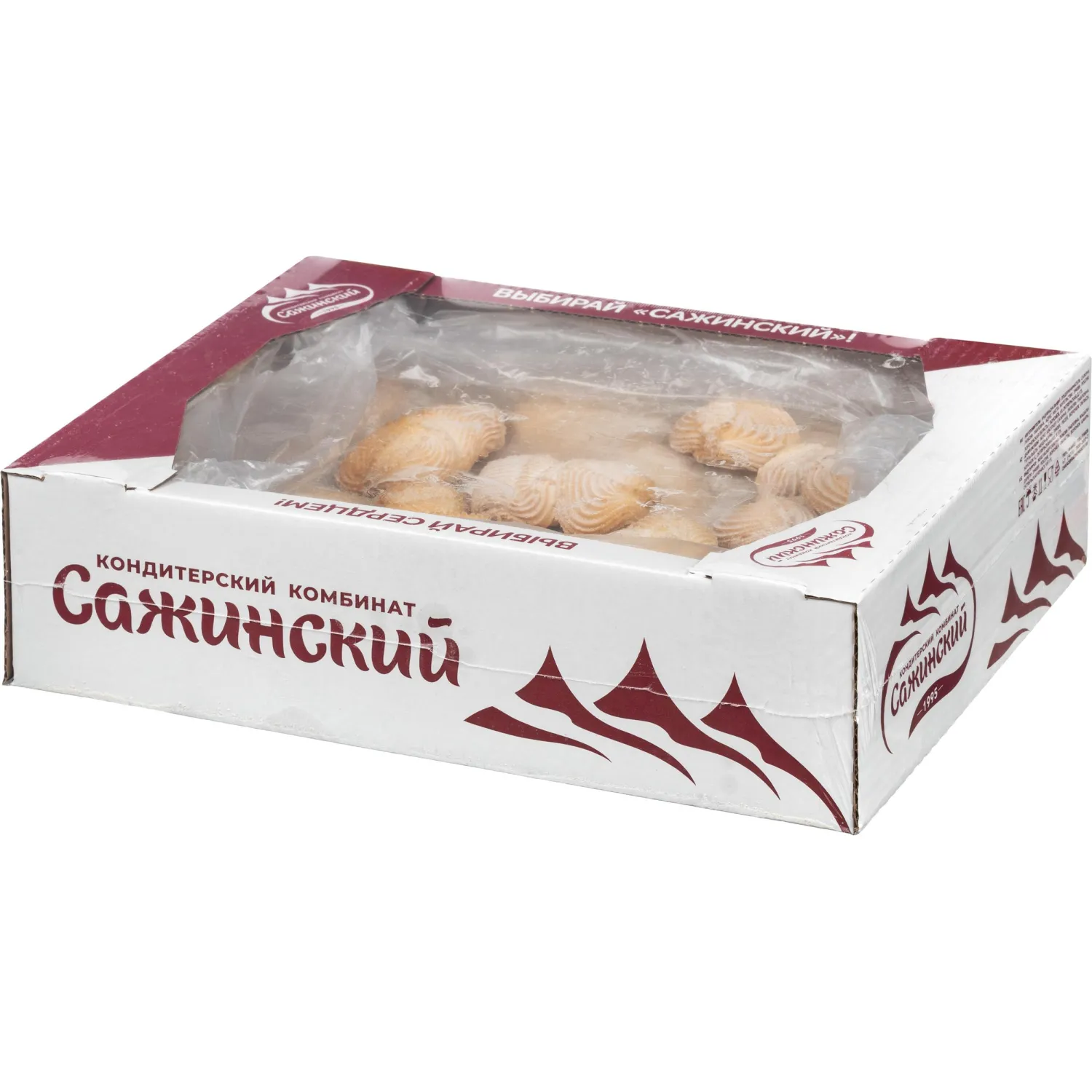 Печенье сдобное Наслада Хворост песочный, 1.8кг/уп