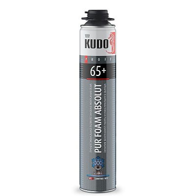 Пена монтажная проф Kudo Absolut Proff 65+ Arktica, зимняя, 1000 мл 54409