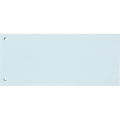 Разделитель листов разделительные полоски Комус, голубые, 100 шт./уп. 