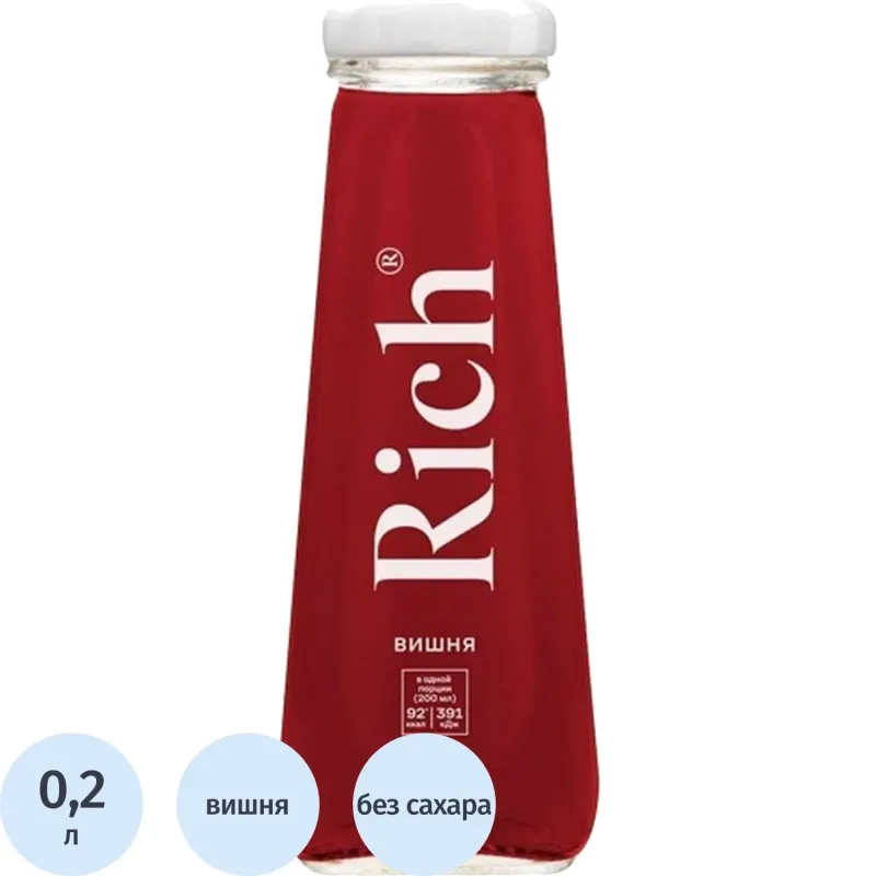 превью Нектар Rich вишнёвый 0.2 л