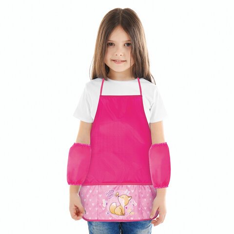 Фартук с нарукавниками BRAUBERG45×54 см3 кармана«Happy time»271048