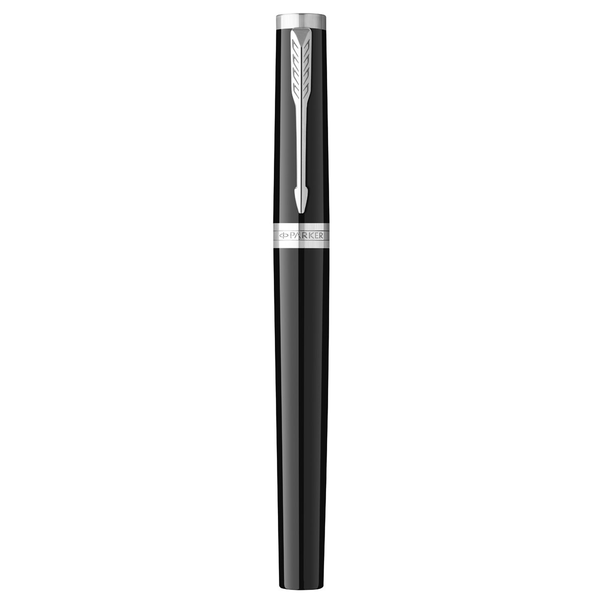 Ручка-роллер Parker «Ingenuity Black CT» черная, 0.5мм, подарочная упаковка