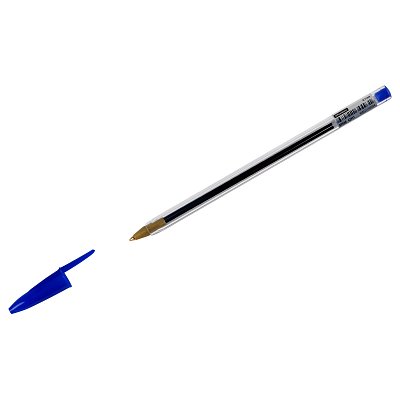 Ручка шариковая OfficeSpace «LC» синяя, 0.7мм, штрих-код