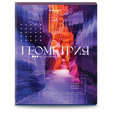 Тетради предметные, КОМПЛЕКТ 12 ПРЕДМЕТОВ, 48 л., глянцевый УФ-лак, BRAUBERG «ILLUSION»