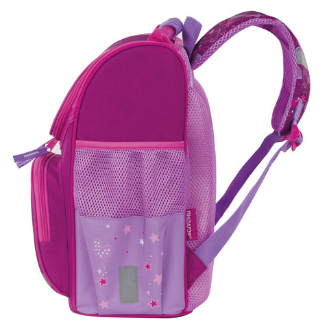 Ранец ПИФАГОР BASICс эргономичной спинкойSmart owls35×28х18 см229933