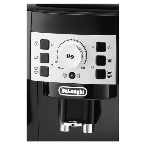 Кофемашина DELONGHI Magnifica S ECAM22.114. B, 1450 Вт, объем 1.8 л, ручной капучинатор, черная