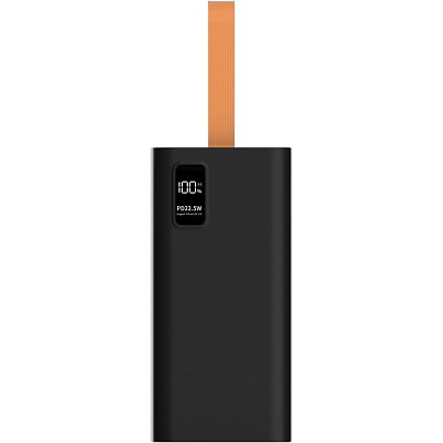 Внешний аккумулятор PERO PB10 60000 mAh, Li-Pol, output USB-C + 4USB-A, черный