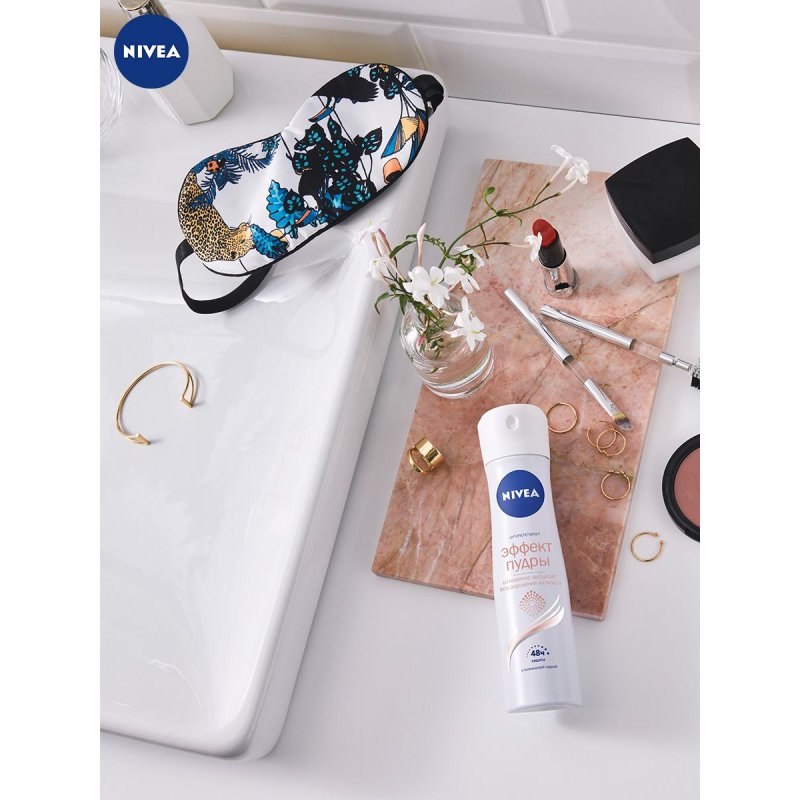 Дезодорант-спрей женский Nivea Эффект пудры 130 мл