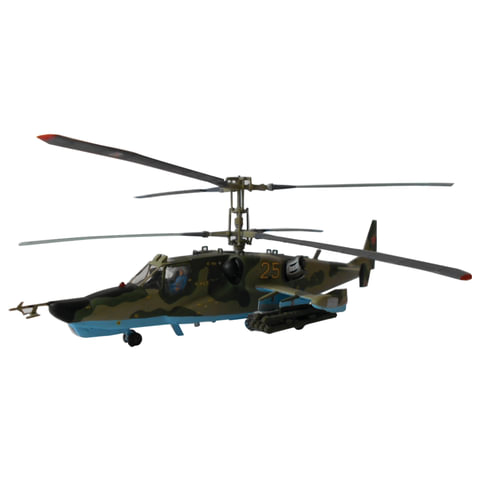 Модель для склеивания ВЕРТОЛЕТ «Ударный российский Ка-50 »Черная акула", масштаб 1:72, ЗВЕЗДА, 7216