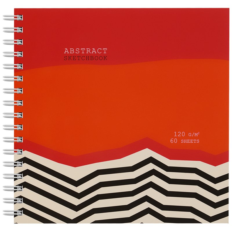 Скетчбук 60л. 150×150 на гребне MESHU «Abstract», 120 г/м2