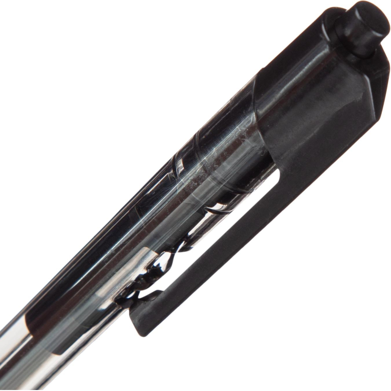 Ручка шариковая автомат. Deli Arrow д. ш 0.7мм лин 0.35мм черн EQ01320