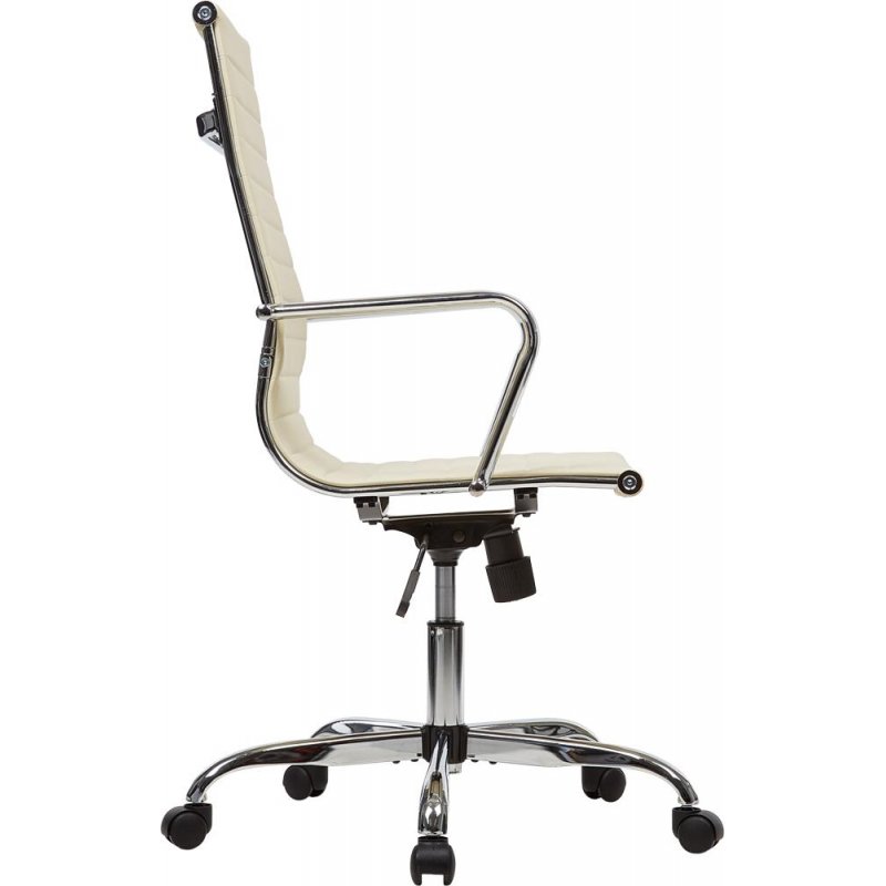 Кресло для руководителя Easy Chair 711 TPU бежевое (искусственная кожа, металл)