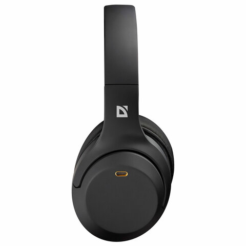 Наушники с микрофоном (гарнитура) DEFENDER FreeMotion B690, Bluetooth, беспроводные, черные