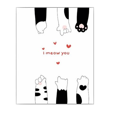 Тетрадь общая Canbe Cats А5 120 листов в клетку на кольцах