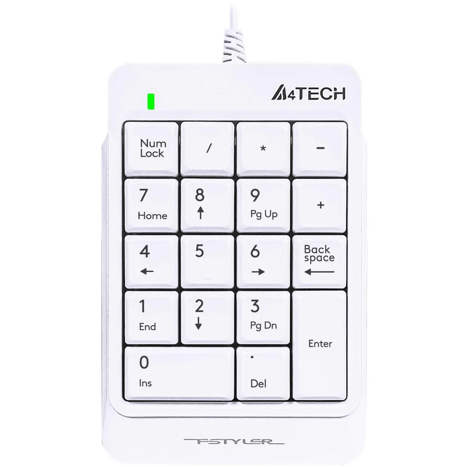 Клавиатура проводная A4Tech Fstyler FK13P (FK13P WHITE)