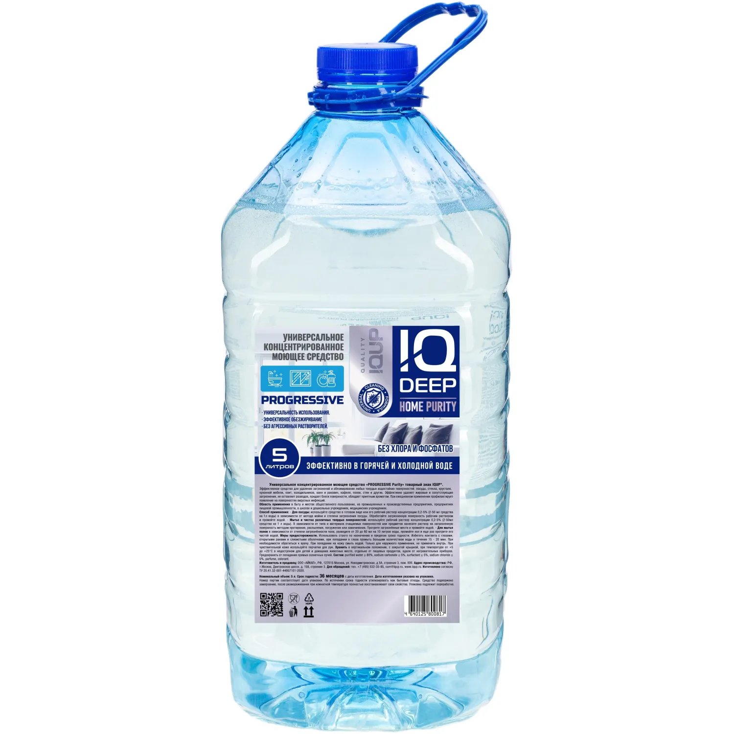 Универсальное чистящее средство IQUP Progressive Purity жидкость 5 л