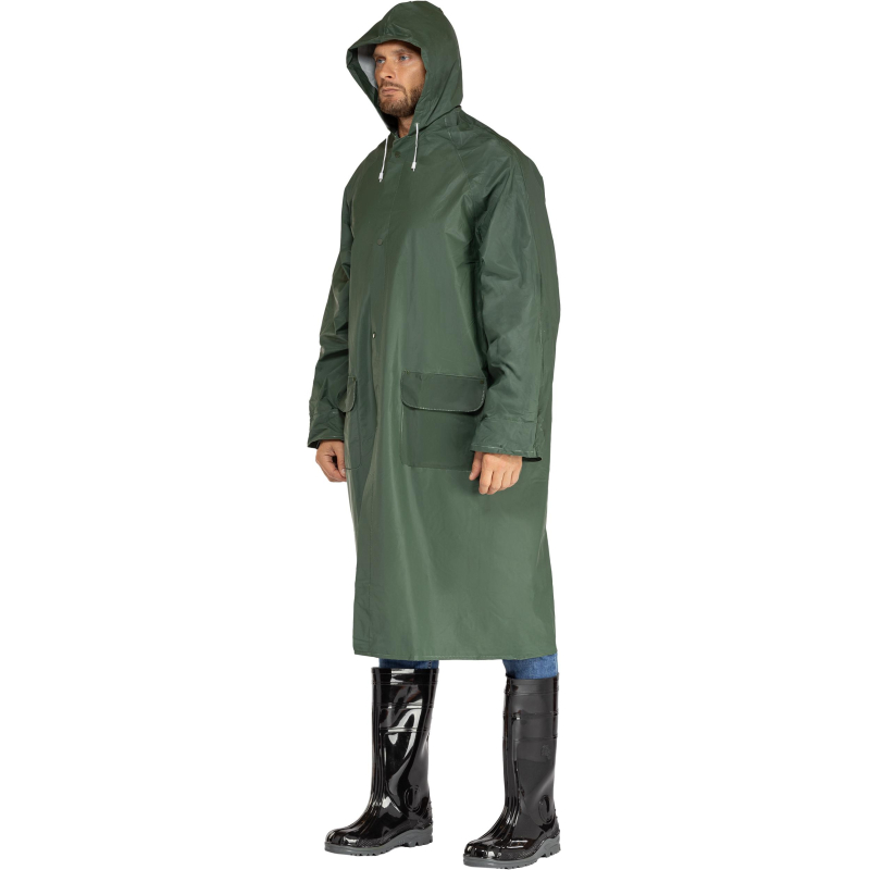 Плащ влагозащитный ПВХ (МA305) зеленый XXL (60-62) (арт. MA305VEXX2)