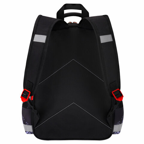 Рюкзак ПИФАГОР SCHOOL, 1 отделение, 3 кармана, «Street race», 38×28×14 см