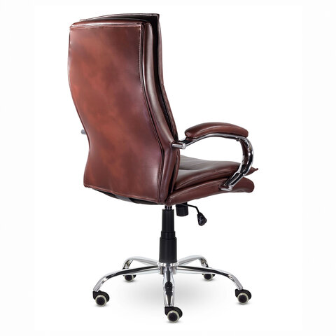 Кресло офисное BRABIX PREMIUM «Cuba EX-542»экокожакоричневое532550