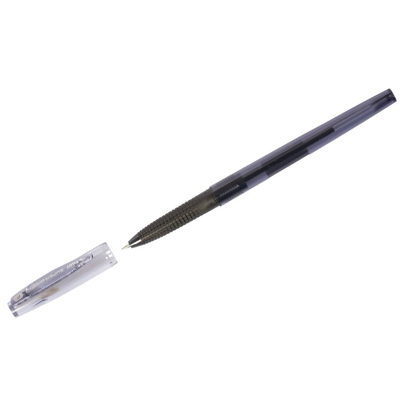 Ручка шариковая масляная Pilot Super Grip G BPS-GG-F-B черная (толщина линии 0.22 мм)