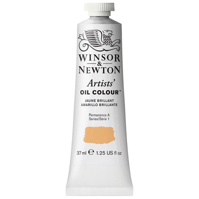 превью Краска масляная профессиональная Winsor&Newton «Artists' Oil», бриллиантовый желтый