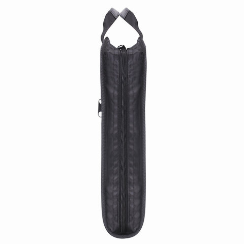 Портфель-сумка пластиковый BRAUBERG А4+ (375×305×60 мм), 4 отделения, 2 кармана, серый, 228685