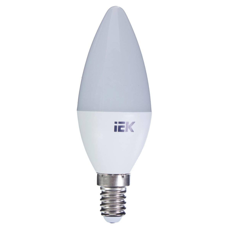 Лампа светодиодная IEK ECO C35 LLE-C35-7-230-30-E14 7Вт 3000К E14