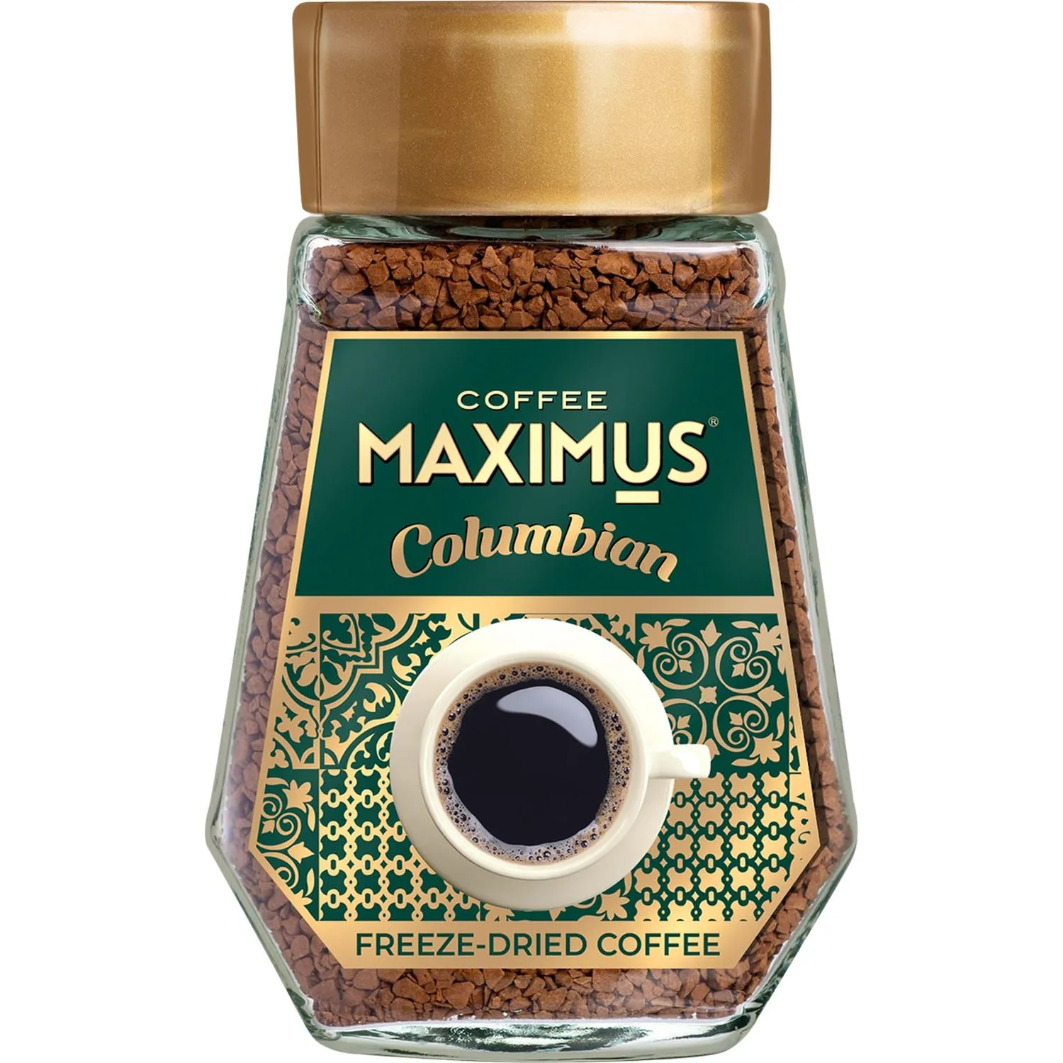 Кофе сублимированный Maximus Columbian набор с кружкой 135г