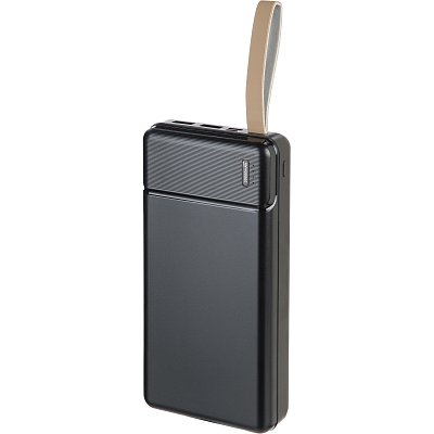 Внешний аккумулятор ProMega C-PBQ9, 30000mAh, 2.1A, Type-C/MicroUSB+к, чер