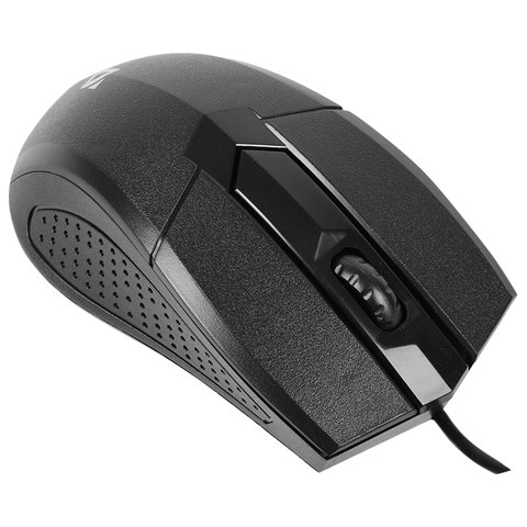 Мышь проводная DEFENDER Optimum MB-270, USB, 2 кнопки + 1 колесо-кнопка, оптическая, черная