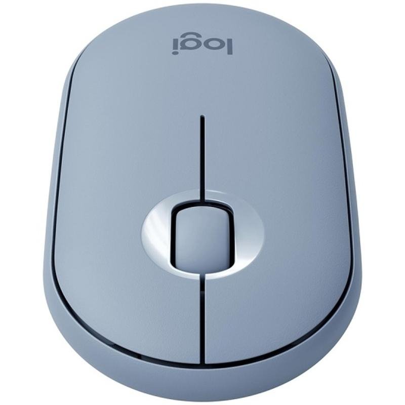 Мышь компьютерная Logitech WRL PEBBLE M350 BLUE 910-006655