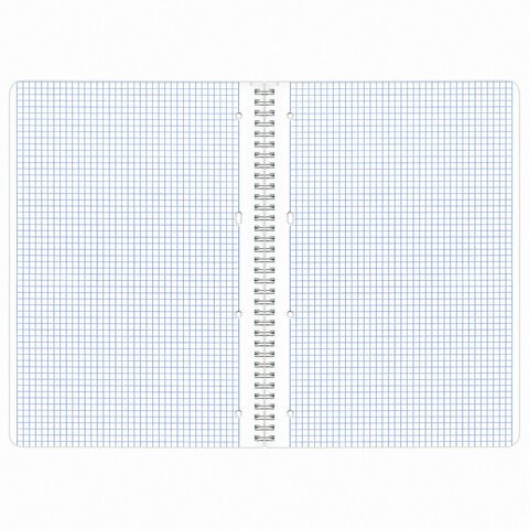 Тетради КОМПЛЕКТ 2 шт., А4, 96 л., BRAUBERG, гребень, клетка, глянцевый лак, «Dark»