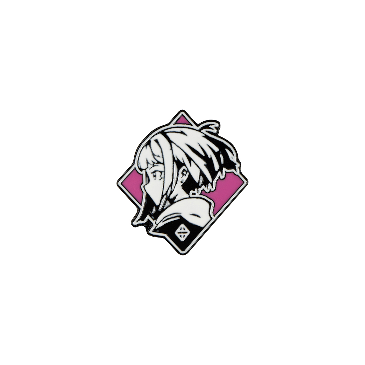 Набор металлических значков MESHU «Anime girls», эмаль, 4шт, картонная подложка, европодвес