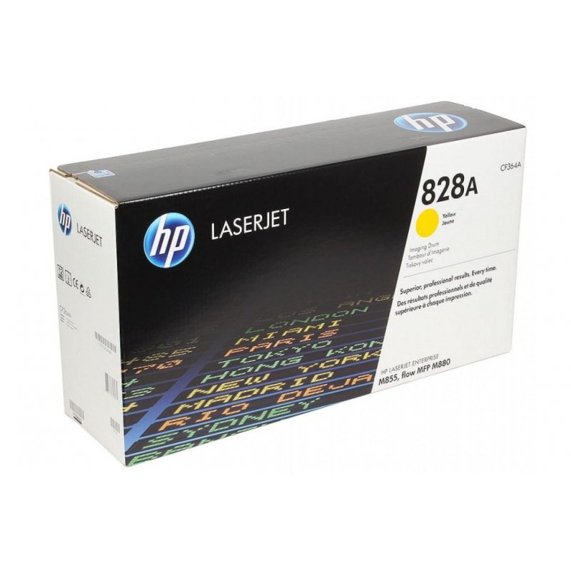 Картридж лазерный HP 828A CF364A желтый оригинальный